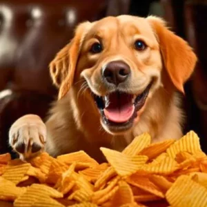 Are potato chips harmful to dogs